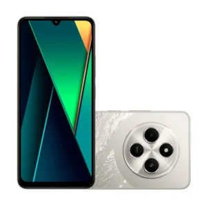 Smartphone Xiaomi POCO C75, CX414PRE, 256 GB, 8 GB + 8 GB RAM Virtual e Câmera 50 MP com IA Prata