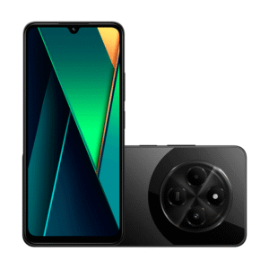 Smartphone Xiaomi POCO C75, CX414PRE, 256 GB, 8 GB + 8 GB RAM Virtual e Câmera 50 MP com IA Preto